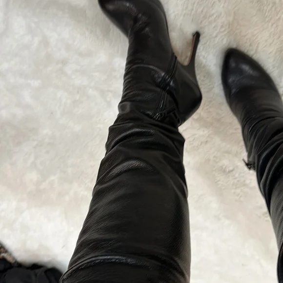 Prada slouch boots new arrivals